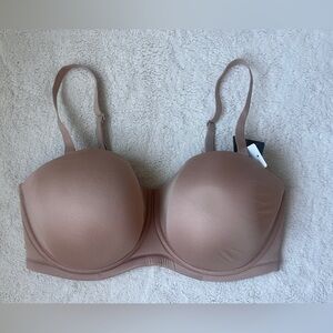 NWT Wacoal Tan Underwire Bra With Removable Straps Size 40H